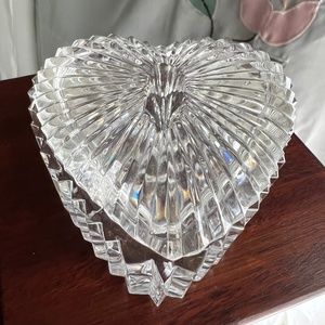 🌸 Crystal Heart Trinket Jewelry Box